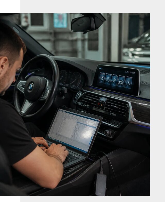 Русификация мультимедиа BMW для авто под ключ в Сосногорске