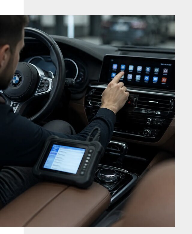 Установка приложений и мультимедиа сервисов BMW в Сосногорске