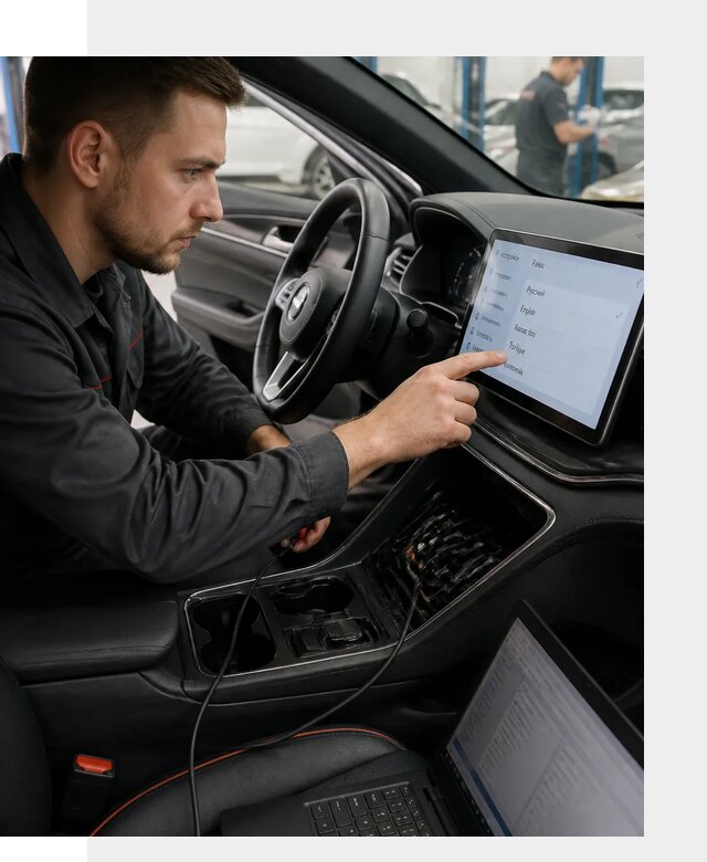 Профессиональная русификация BYD SONG Plus в Сосногорске