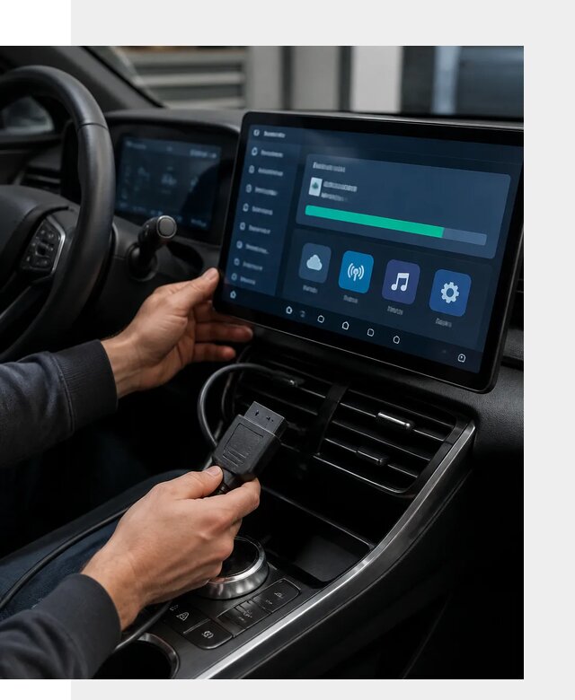 Установка приложений BYD для автомобиля под ключ в Сосногорске