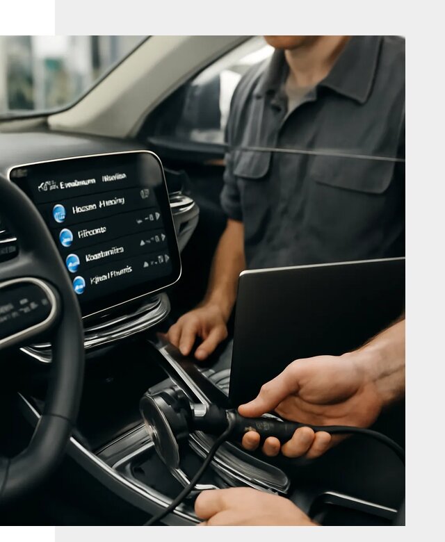Установка приложений Geely для мультимедиа автомобиля в Сосногорске