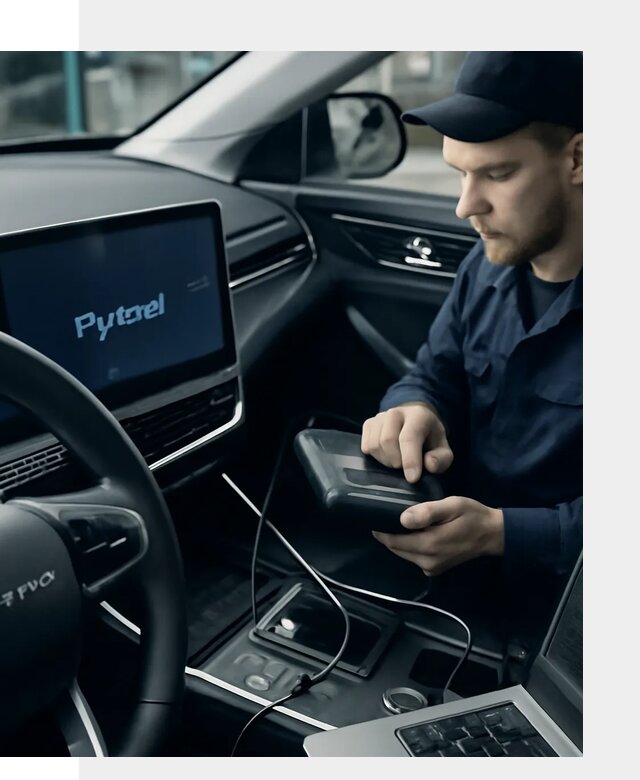 Русификация автомобилей Jetour с адаптацией меню в Сосногорске