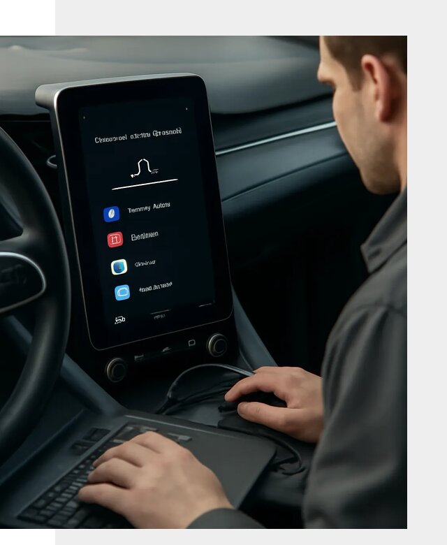 Установка приложений Lynk Co на автомобиль в Сосногорске