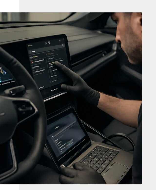 Русификация приборной панели Rising автомобиля в Сосногорске