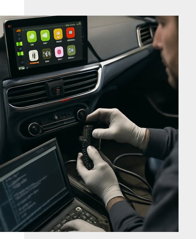 Активация Apple CarPlay в Сосногорске для штатной мультимедиа