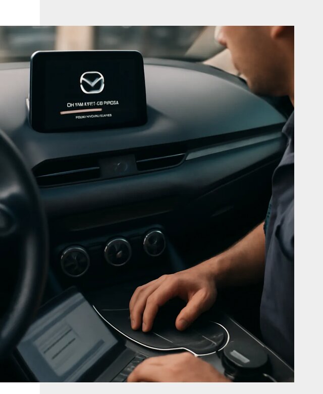 Установка приложений Mazda на мультимедийную систему в Сосногорске