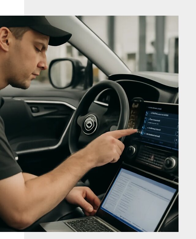 Русификация мультимедиа Toyota для автомобилей в Сосногорске
